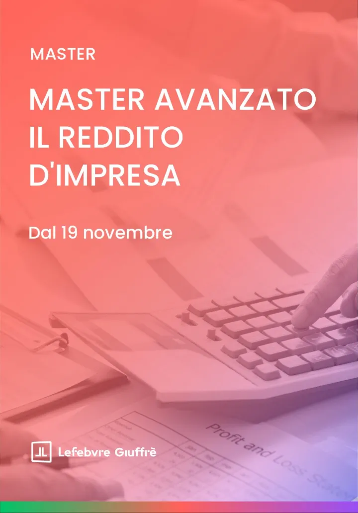 Master avanzato il reddito d'impresa