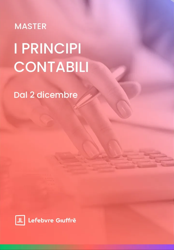 Master I principi contabili