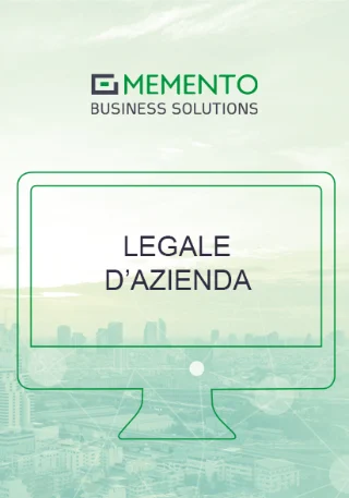 Memento Business Solutions Online - Legale d'azienda, copertina