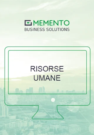 Memento Business Solutions Online - Risorse umane, copertina