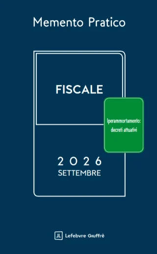 Memento Fiscale, copertina