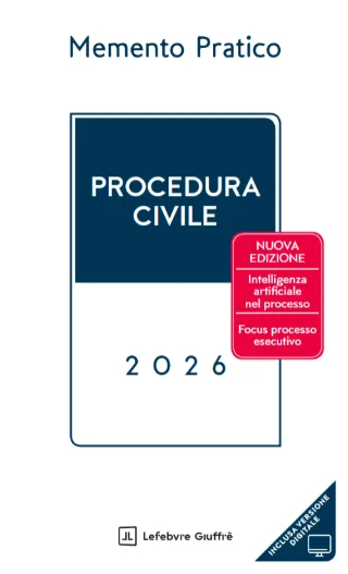 Memento Procedura civile, copertina